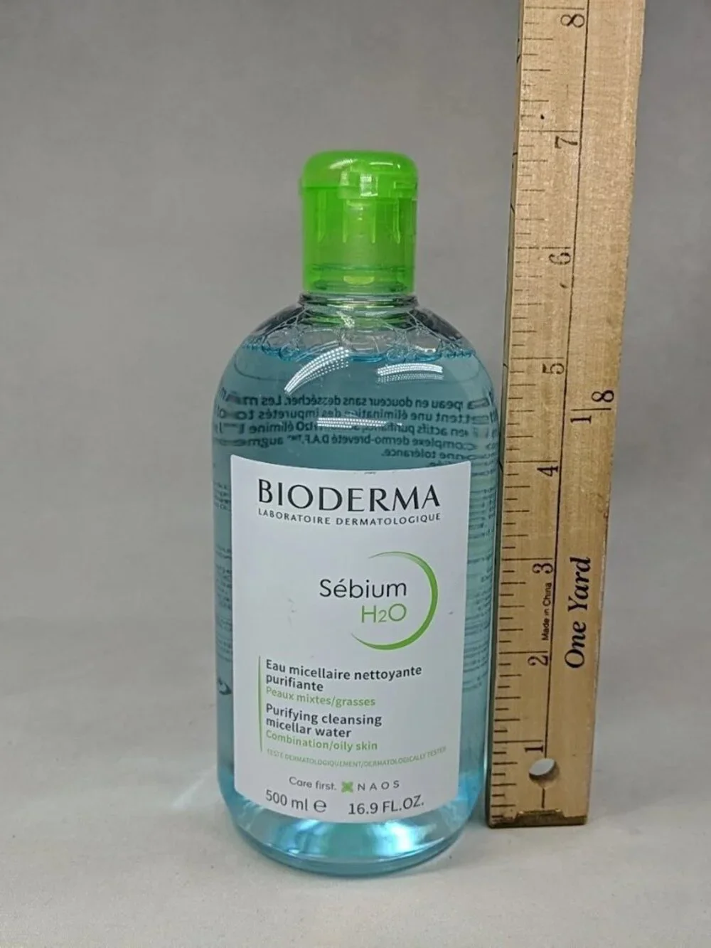 Bioderma Sebium H20 Purifying Cleansing Solution 500 ml 16.9 Fl Oz